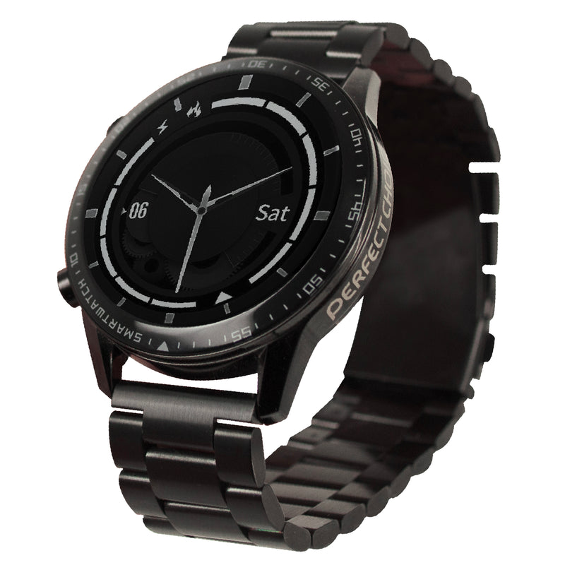 Smartwatch Bluetooth Activa el reloj Girando la Muñeca Basalto | PERFECT CHOICE