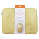 Kit de Mouse Inalámbrico + Funda para Laptop 15.6" Cannoli | PERFECT CHOICE