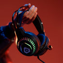 Kit Audifonos Alámbricos y Mouse 4000 DPI Gamer Luz RGB Raito | VORTRED