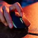 Kit Audifonos Alámbricos y Mouse 4000 DPI Gamer Luz RGB Raito | VORTRED