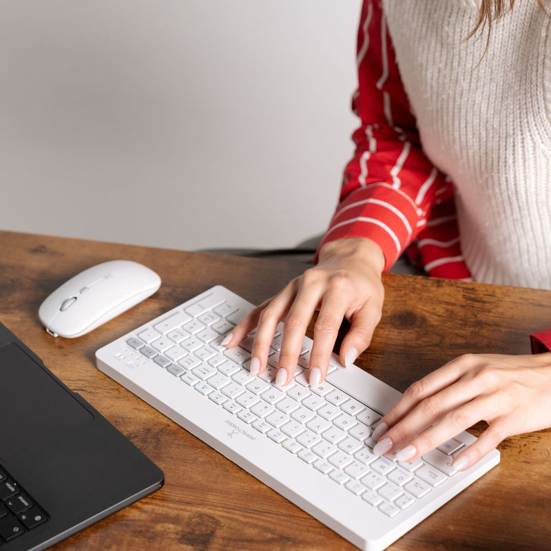 Kit Teclado + Mouse Recargable Inalámbrico Zebrary | PERFECT CHOICE