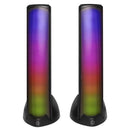 Bocinas Inalámbricas Gamer con Luz RGB - Sonido HQ Transmisión BT Aura | VORTRED