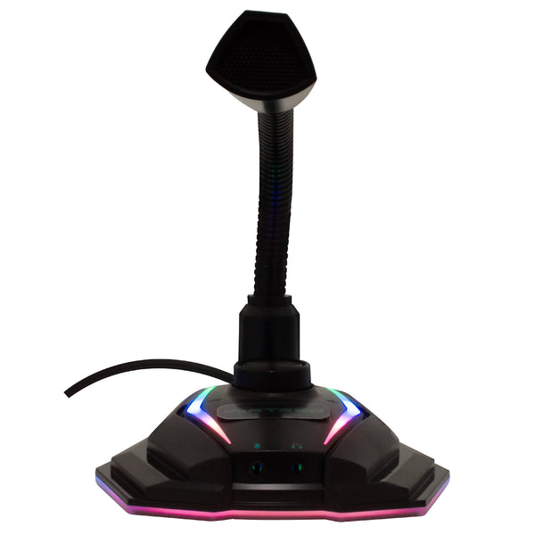 Micrófono Gamer Iluminación LED RGB Conexión USB Handler | VORTRED