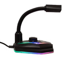 Micrófono Gamer Iluminación LED RGB Conexión USB Handler | VORTRED