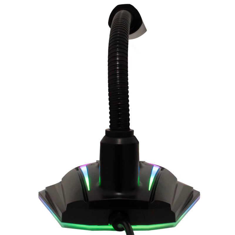 Micrófono Gamer Iluminación LED RGB Conexión USB Handler | VORTRED