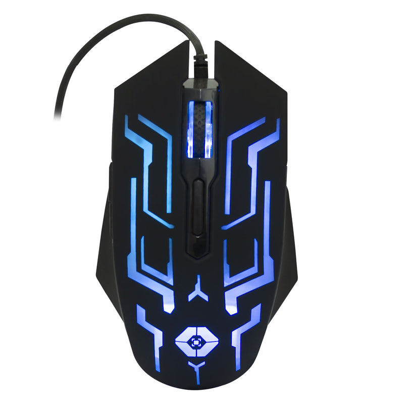 Mouse Gamer Alámbrico 3600 DPI Ajustable 6 Botones Legacy | VORTRED