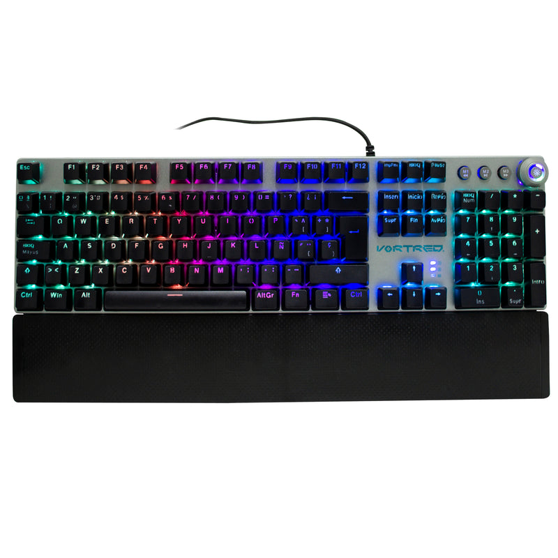 Teclado Gamer Mecánico Teclas Macro Programables Resistance | VORTRED