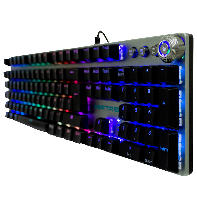 Teclado Gamer Mecánico Teclas Macro Programables Resistance | VORTRED