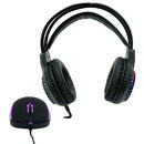 Kit Audifonos Alámbricos y Mouse 4000 DPI Gamer Luz RGB Raito | VORTRED