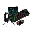 Kit Teclado Mouse y Audifonos Gamer Sonido Envolvente 7.1 Gear UP | VORTRED