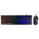 Kit Mouse y Teclado Gamer Alámbrico iluminación RGB Helumo | VORTRED