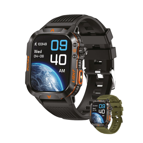 Smartwatch Deportivo Outdoors Sumergible con Linterna y Brújula Integradas Everest | PERFECT CHOICE