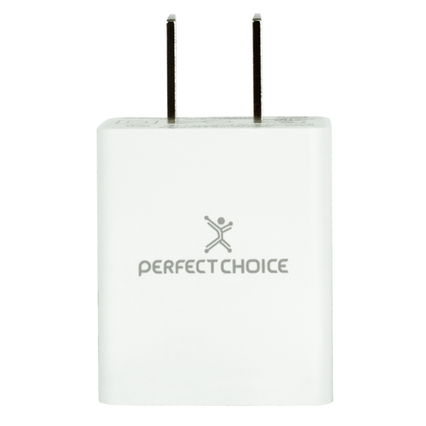 Adaptador de corriente carga rápida 2.4 A Perfect Choice