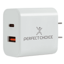 Adaptador de corriente USB-C de 20 W Perfect Choice