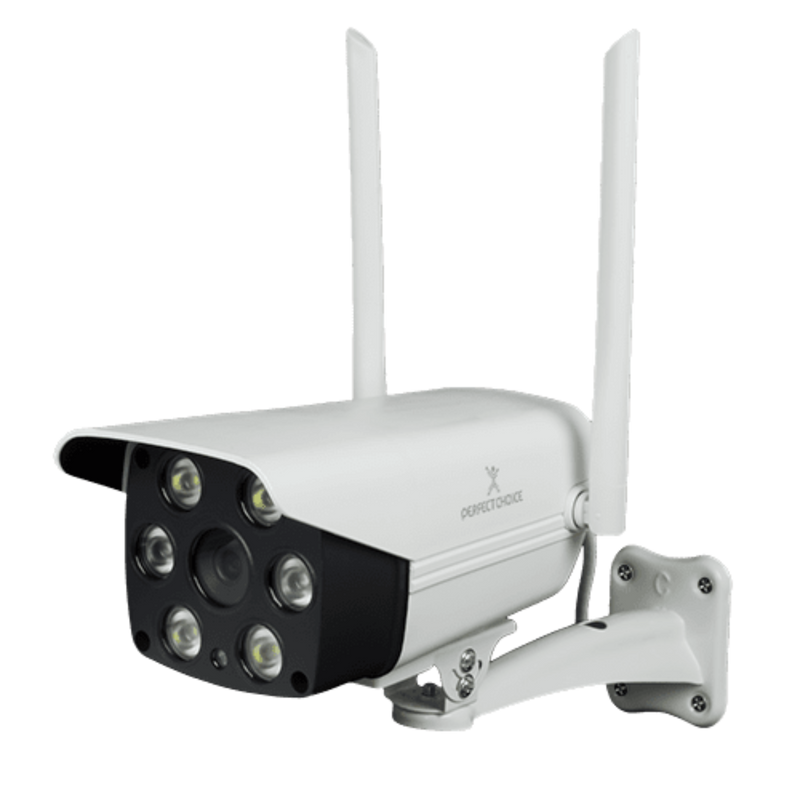 GENERICO Pack X2 Cámara de vigilancia exterior Ip Wifi 1080 P Visión  Nocturna