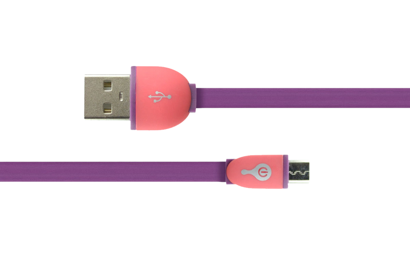 Cable de Audio 3.5 mm (Rosa/Morado)