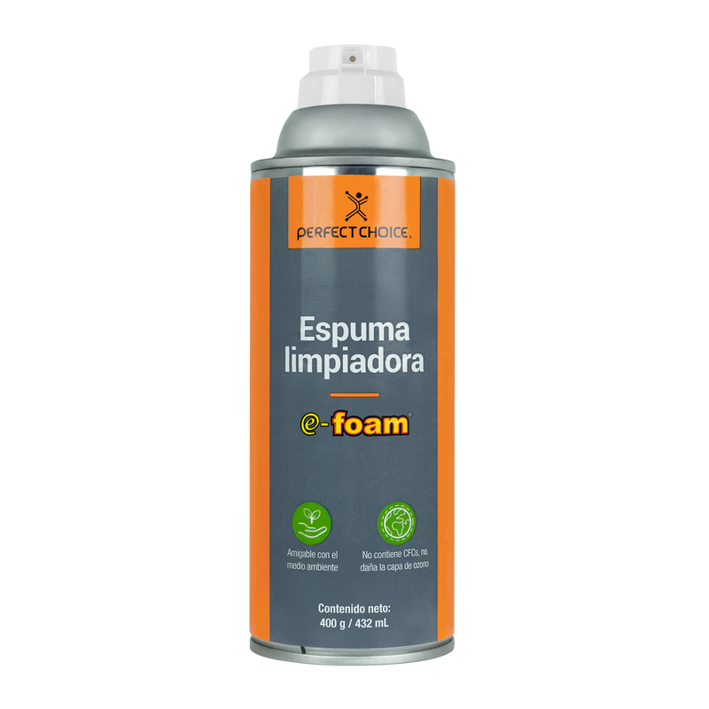 Espuma Limpiadora para Equipo Electrónico 400g E-Foam | PERFECT CHOICE