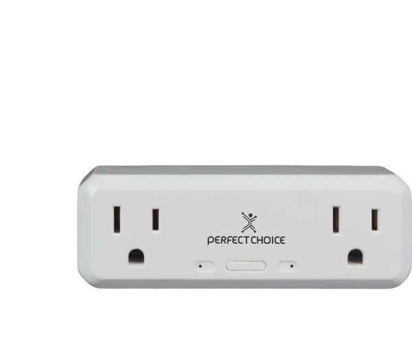 Enchufe Doble Inteligente Wifi Compatible con Asistentes Virtuales |PERFECT CHOICE