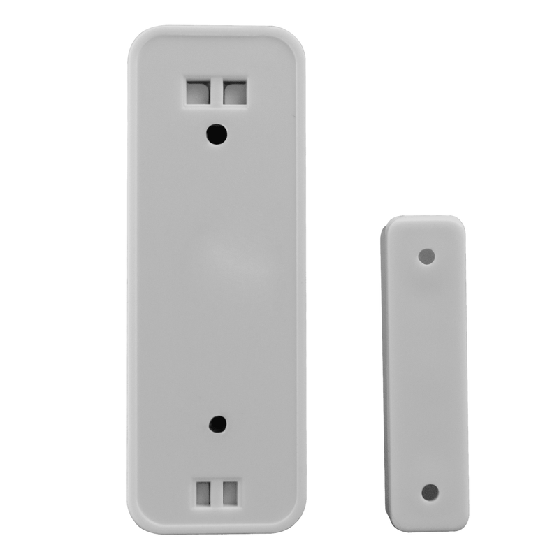 Sensor de puerta inteligente WiFi, detector de ventana de puerta  inalámbrico con 2 baterías, sensor de contacto inteligente para puerta de  ventana de