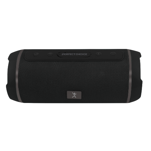 Bocina Bluetooth Inalámbrica Portátil color Negra Perfect Choice Adagio