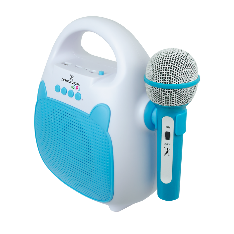 Micrófono Karaoke Bluetooth Klack , 4 En 1 Microfono Inalámbrico Portátil  Para Niños, Musica, Función De Eco, Compatible Con Android, Pc Azul con  Ofertas en Carrefour