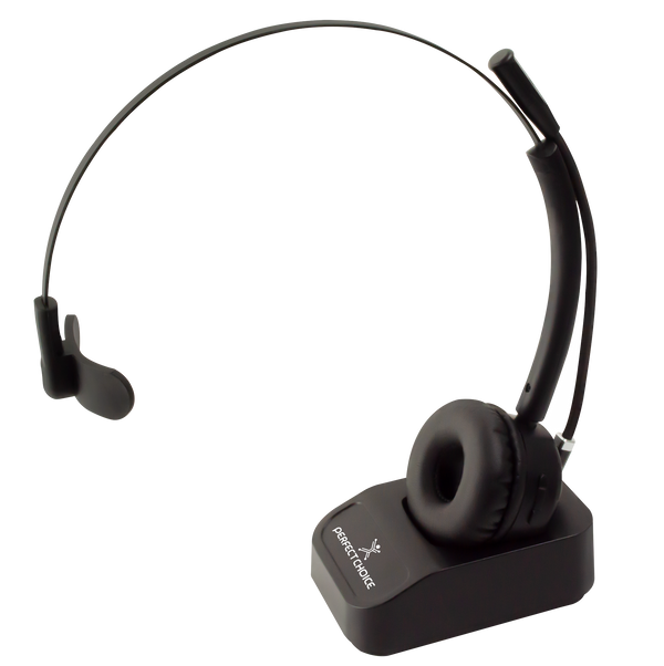 Audifono Bluetooth Inalámbrico On-Ear con Base de Carga | PERFECT CHOICE
