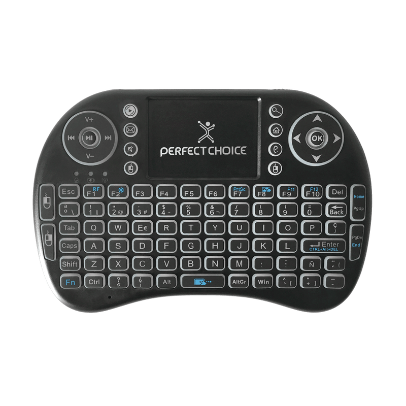 Mini teclado Touch pad Inalambrico con Iluminacion Perfect Choice