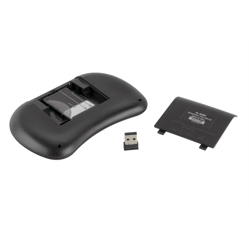 Mini Teclado Inalámbrico Control Smart Tv Mouse Portátil Luz