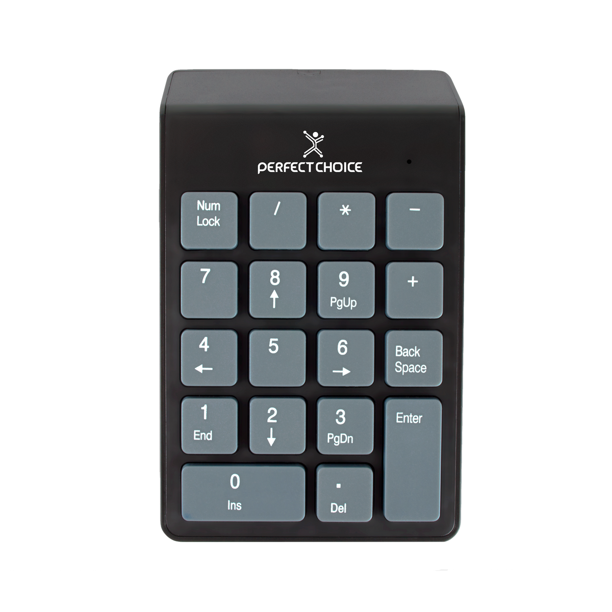 Teclado Numerico Inalambrico Portatil Receptor USB Teclas de Membrana