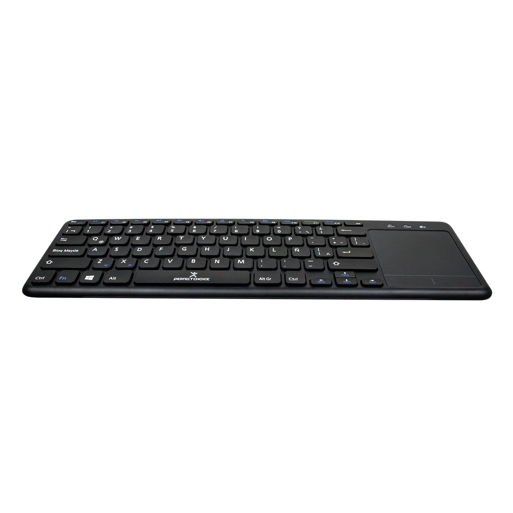 Teclado Inalambrico con Touch Pad Teclas de Tijera y Accesos Rapidos