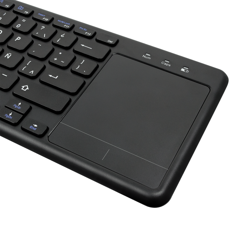 Teclado Inalámbrico Touch Pad Compatible con PC, Smart TV Perfect Choice