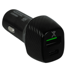 Adaptador de Corriente para Auto 20W 2 Puertos USB Tipo C y A | PERFECT CHOICE