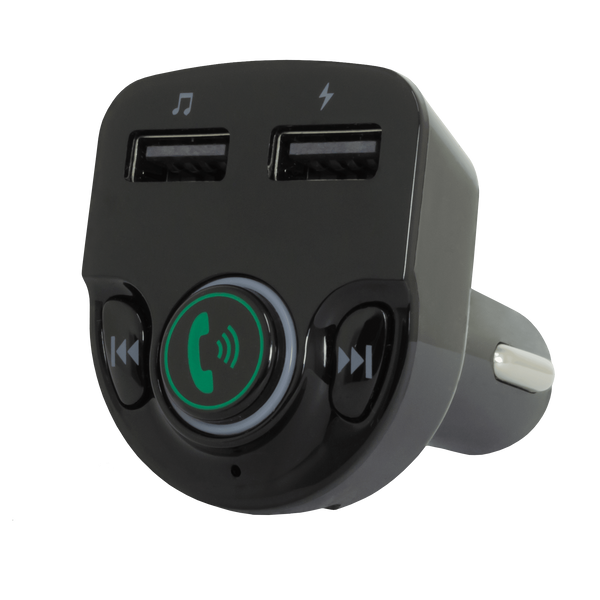 Transmisor de Audio Bluetooth para Auto Manos Libres Carga Rapida | PERFECT CHOICE