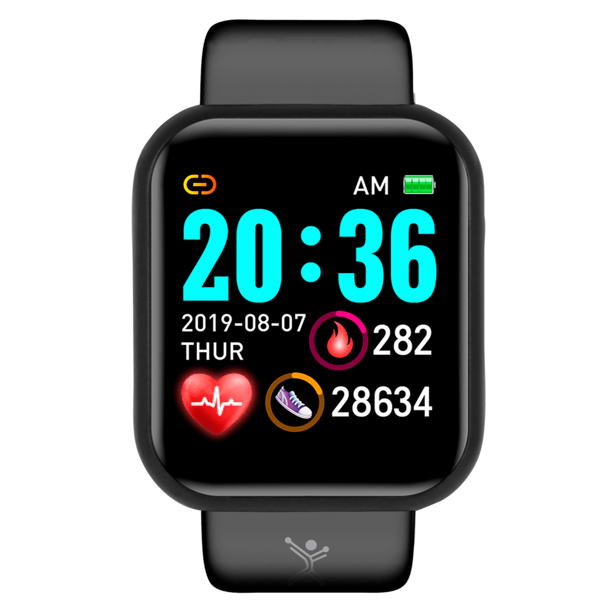 Monitor de Salud Pantalla IPS Control de Brillo Hearty Watch PERFECT