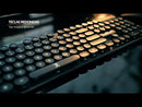 Kit de Teclado y Mouse Inalámbrico Teclas Redondas Black Round | PERFECT CHOICE