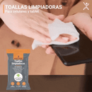 Toallas Limpiadoras Para Pantallas de Celulares y Tablets Pack de 10 | PERFECT CHOICE